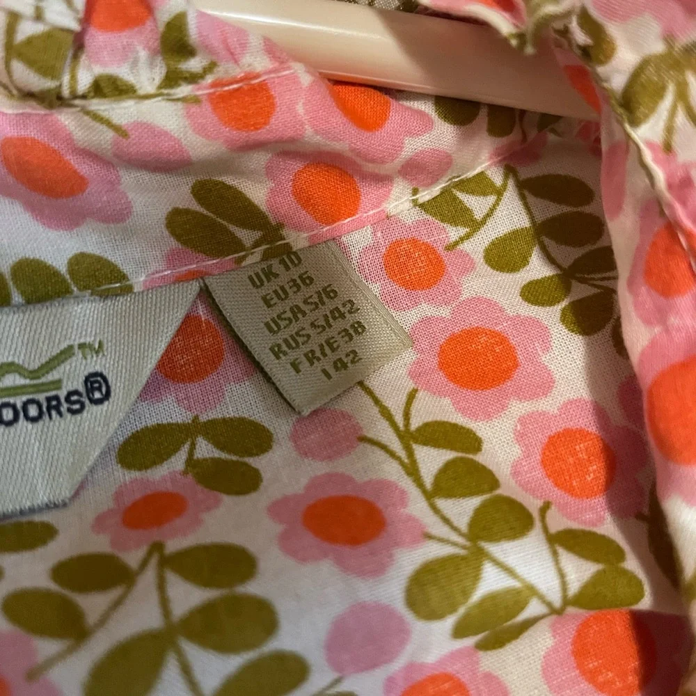 Orla Kiely Pink Floral Blouse - Picture 3 of 8